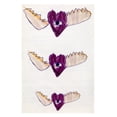 thumbnail image 1 of The Cure - Heart Wings Temporary Tattoos, 1 of 1