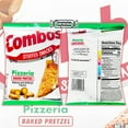 thumbnail image 4 of Combos Stuffed Snack 4 Flavors 1 Each Bulk Variety Share Pack - Pepperoni Pizza Baked Cracker, Cheddar Cheese Cracker, Pizzeria Baked Pretzel, Cheddar Cheese Pretzel In Cornershop Confections Pack, 4 of 5