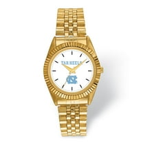 LogoArt University of North Carolina Pro Gold-tone Gents Quartz Watch QUNC166