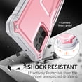 thumbnail image 5 of FITO For Samsung Galaxy A32 5G Case, Phone Case with Screen Protector and Kickstand (Pink), 5 of 6