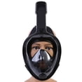 thumbnail image 2 of Máscara de Snorkel de Cara Completa, Alta Seguridad para Actividad ANGGREK IDTJB0, 2 of 7