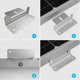 thumbnail image 4 of Whataatahia larmodul 4 piezas de soporte en Z para montaje en techo de paneles solares Soporte en Z con tuercas y pernos para autocaravanas, barcos, techos, paredes y otras instalaciones de techos, 4 of 7