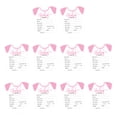 thumbnail image 1 of 10pcs Cartoon Baby Predictions Cards Gender Reveal Game Cards for Baby Shower, 1 of 7
