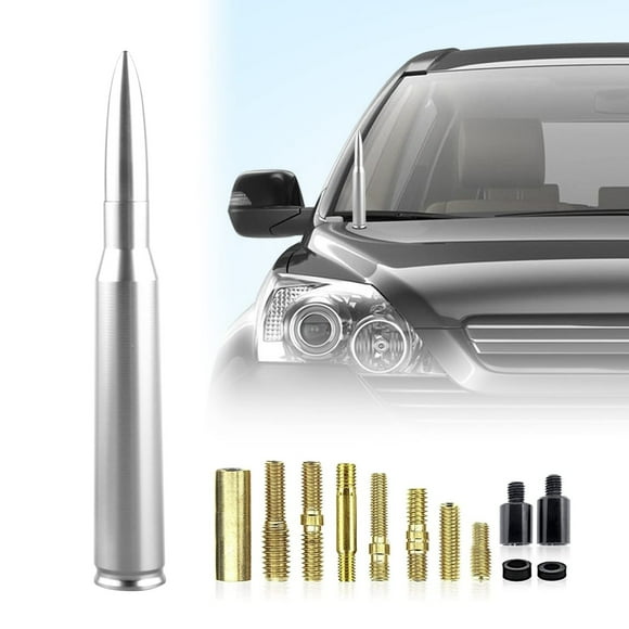 Compact Bullet Antenna for GM Chevy Silverado and GMC Sierra Vehicles