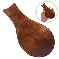 Masteelf Rustic Wood Spoon Rest For Kitchen, Countertop Spoon Holder For Cooking Wood Spoon Rest for Stove Top Suitable For Storing Chopsticks And Utensils