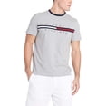 thumbnail image 1 of Camiseta Tommy Hilfiger para hombre, manga corta, cuello redondo, logotipo, 1 of 5