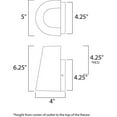 thumbnail image 4 of Maxim Lighting - LED Outdoor Wall Sconce - Outdoor Wall Mount - Mini-6W 1 LED, 4 of 5