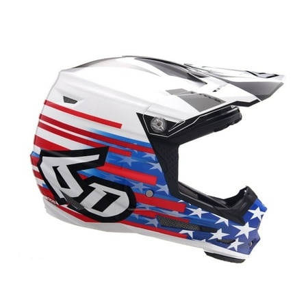 6D Helmets 2019 Youth ATR-2Y Patriot Offroad Helmet Red/White/Blue Youth (The Best Helmet 2019)