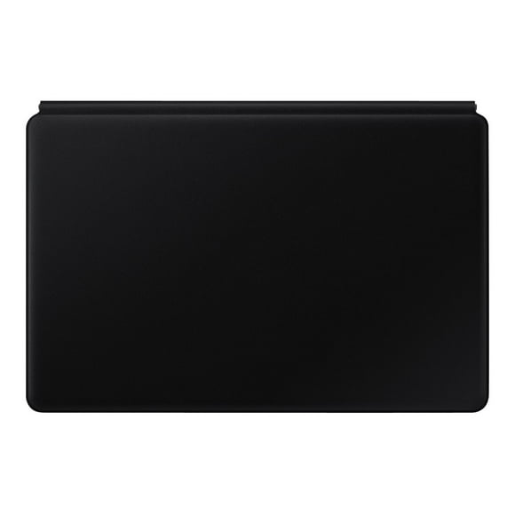 Samsung Book Cover Keyboard EF-DT870 - Keyboard and folio case - with touchpad - POGO pin - black - for Galaxy Tab S7