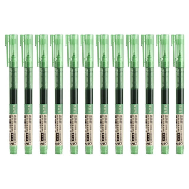 Kearding 1 Juego de bolígrafos Roller Ball-point Pen Accesorio de oficina Herramienta de cuenta manual Suministros de escritura y corrección Rosa de humo