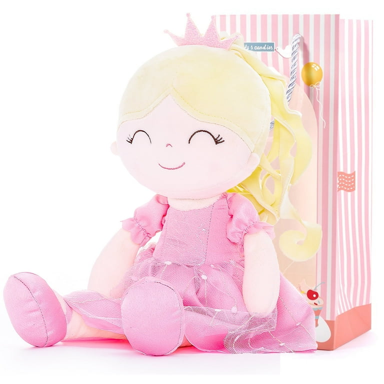 Gloveleya Toddler's Soft Plush Baby Doll Manor Princess Michelle