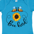 thumbnail image 4 of Inktastic Bee Kind Bees and Sunflower Boys or Girls Baby Bodysuit, 4 of 5