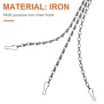 thumbnail image 2 of 8 Sets Durable Flower Pot Hanging Iron Chain Hanging Basket Accessories, 2 of 8