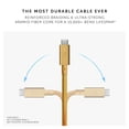 thumbnail image 2 of Native Union Belt Cable Pro - 240W USB Type C - 8ft Ultra-Strong Charging - Leather Strap (Kraft), 2 of 8