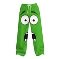 thumbnail image 4 of BRGZLK Men's Baggy Pants Wide Leg Funny Meme Elastic Waist Drawstring Beach Novelty Graphic Vacation Wide Leg Trouser with Pocket, 4 of 5
