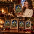 thumbnail image 5 of Clearance!Tupukom DIY Christmas Pearl Diamond Painting Art Kit, Cute 3D Christmas Pearl Beads Art Craft for Adults Beginner, 5 of 7