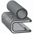 thumbnail image 2 of Trim-Lok Trim Seal, 25 ft L,Black, PVC, 5/16 in W 6100B3X1/8C-25, 2 of 2