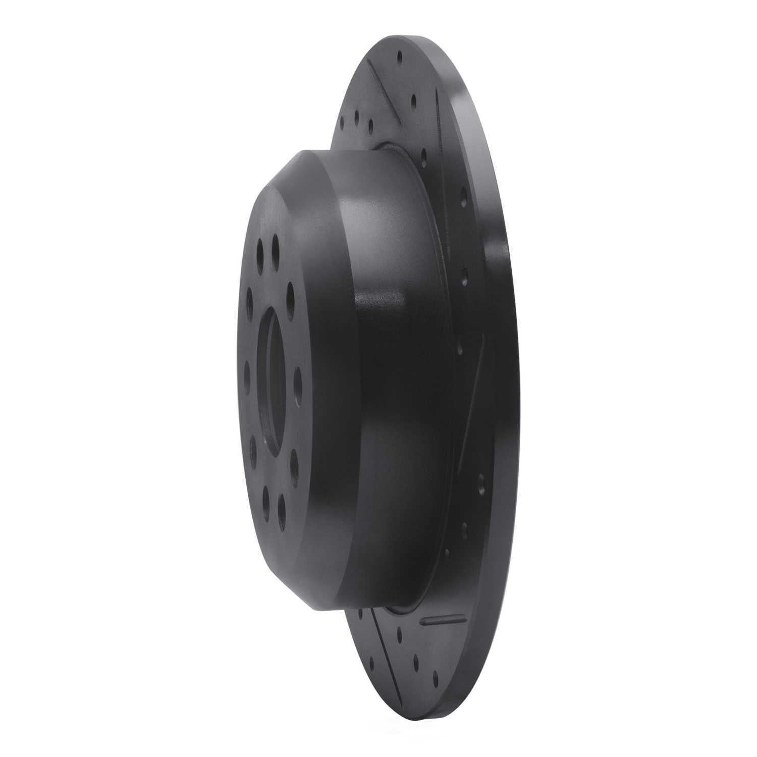 Dynamic Friction Company 633-42041R DFC Brake Rotor - Drilled And Slotted - Black
