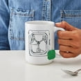 thumbnail image 4 of CafePress - Flux Capacitor - 15 oz Ceramic Large White Novelty Mug, 4 of 6