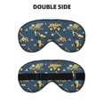 thumbnail image 2 of Goofa Modern Excavator Printed Sleep Eye Mask for Men Women, Zero Eye Pressure Sleeping Mask, Light Blocking Night Blindfold, Soft Eye Shade Cover, 2 of 7