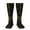 2 Black-2, variant on Golden Spider Web Pattern Women’s Knee High Crew Socks,Trouser Socks Comfortable, Breathable, Moisture-Wicking and Soft