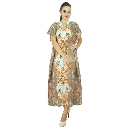 

Bimba Women Long Cotton Kaftan Beach Cover Up Maxi Caftan