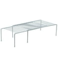 thumbnail image 2 of Kitchen Details Expandable Iron Cabinet Organizer, Gray, 15.25"-30.5", 2 of 3