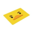 thumbnail image 3 of MKHERT Cartoon Yellow Duck Face Funny Animal Doormat Rug Home Decor Floor Mat Bath Mat 30x18 inch, 3 of 3