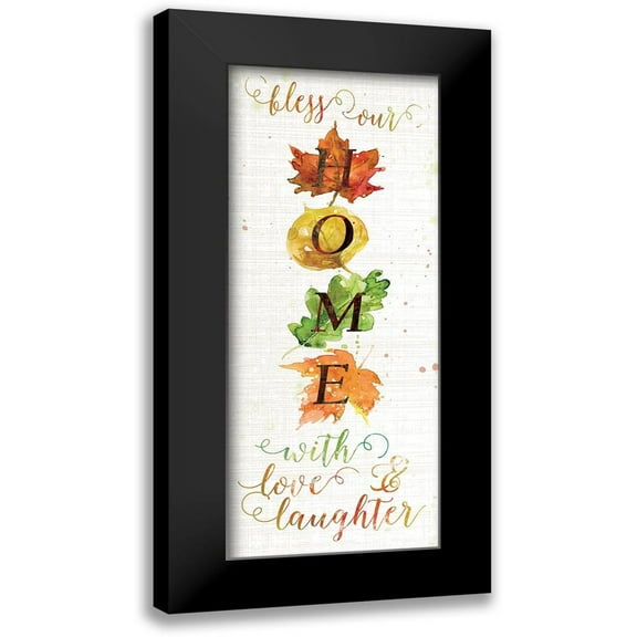 Robinson, Carol 8x14 Black Modern Framed Museum Art Print Titled - Fall Home