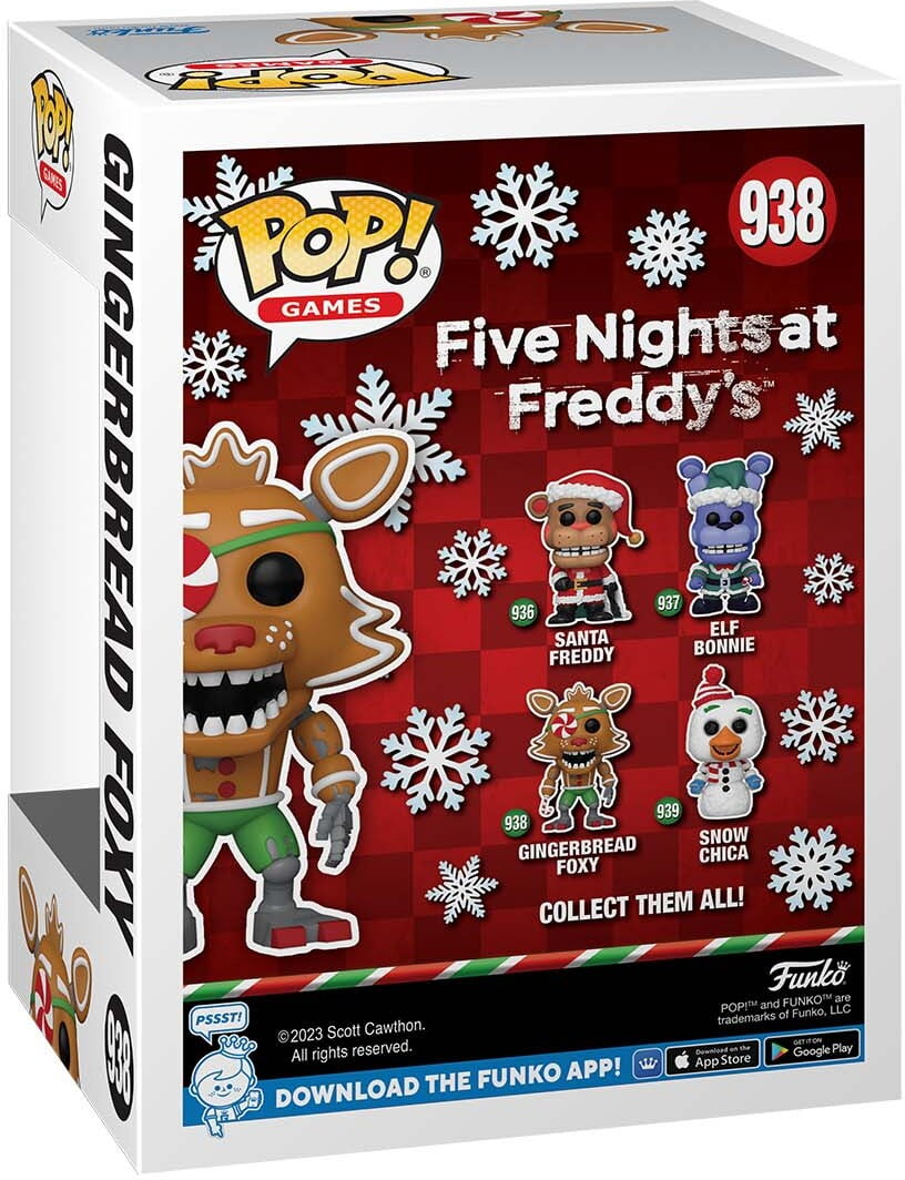 Funko Bitty Pop Funko Pop! FNAF Holiday 2023 4-Pack - Five Nights At ...
