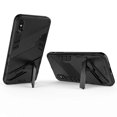 thumbnail image 3 of Funda a prueba de golpes de PC + TPU para iPhone Xs Max, color naranja, 3 of 5
