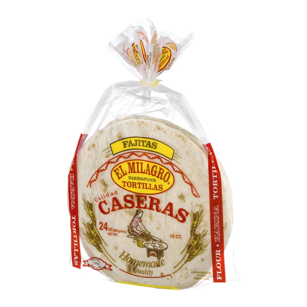 El Millagro Flour Tortilla - 24 oz