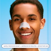Biore Deep Cleansing Pore Strips, Original, Blackhead Remover Strips for Skin Care, Oil Free, 8 Ct