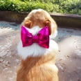 thumbnail image 6 of Lovely Bow Pet Collar - Party Dress Up Lightweight Neck Accessories for Cats and Dogs - Taking Photo, 6 of 8