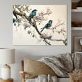 thumbnail image 2 of Designart Multicolor Birds On Plum Blossoms Tree XIII Canvas Wall Art, 2 of 5