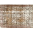 thumbnail image 1 of Ahgly Company Indoor Rectangle Traditional Dark Gold Brown Persian Area Rugs, Swatch Sample, 1 of 6
