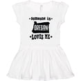 thumbnail image 3 of Inktastic Someone in Oregon Loves Me Gift Girls Toddler Dress, 3 of 5
