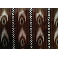 thumbnail image 4 of oneOone Cotton Silk Fabric Stripe & Geometric Ikat Decor Fabric Printed BTY 42 Inch Wide, 4 of 4