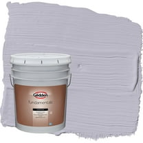 Glidden Fundamentals Silverberry / Purple Flat Exterior Paint, 1 Quart