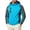 Blue, variant on Zynoxe Mens Color Block Rain Jacket Winter Fall Windbreaker Detachable Hood Stand Collar Raincoat with Multi Pockets Outdoor Hiking Plus Size Raincoat Sky Blue S