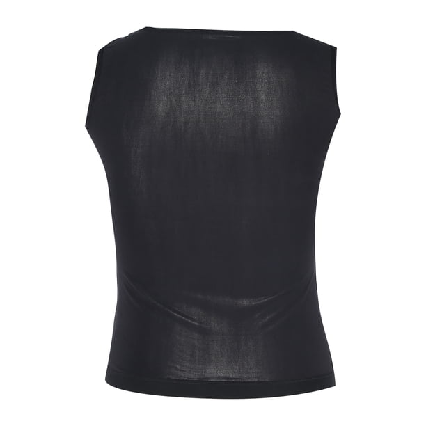 Chaleco de Sudor para Hombre, 4 tama?os, Deportes al Aire Libre, Quema de Grasa y Adelgazamiento, Moldeador de Cuerpo, Termo Adelgazante, Chaleco para Hombre (Negro)(L/XL) Ecomeon no