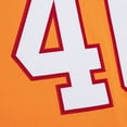 thumbnail image 6 of Men's Mitchell & Ness Mike Alstott Orange Tampa Bay Buccaneers Player Name & Number Hoodie Legacy Jersey, 6 of 7