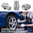 thumbnail image 2 of 2 Pieces Anti-Theft Wheel Nut Wrench for Car, Socket Wrench for Removing Car Anti-Theft Wheel Nut, Removal Wrench Locking Nut from Car Vehicles Tire(17-tooth), 2 of 4
