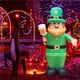 thumbnail image 3 of Bearachild Leprechaun inflable gigante de 8 pies para el Día de San Patricio con luz LED que sostiene cerveza para divertirse al aire libre en el Almacenamiento y organización del hogar, 3 of 6