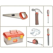 Red Tool Box Toolbox with 6-Piece Tool Set