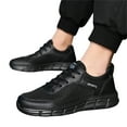 thumbnail image 2 of Eashery Sport Shoes Men Slip On Walking Breathable Men Shoes Casual Black 8, 2 of 5