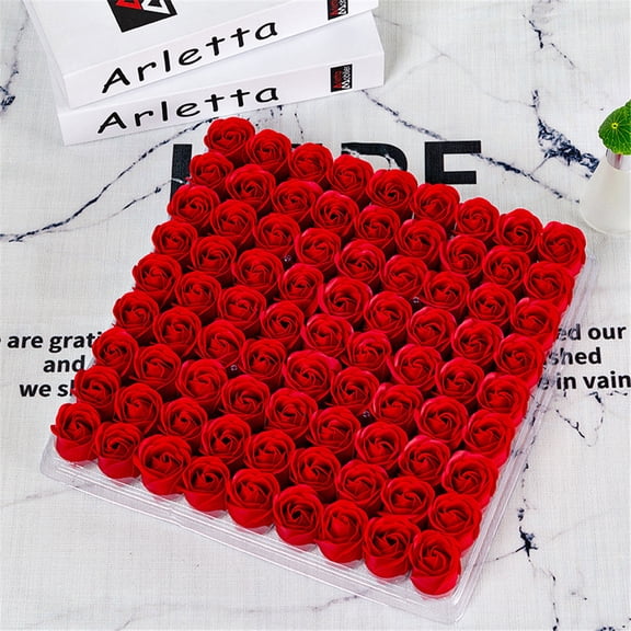Soap Flower Rose Bouquet for Special Occasions, Eternal Blooming Decoration, Perfect Gift for Valentine's Day, Mother's Day, Weddings Red