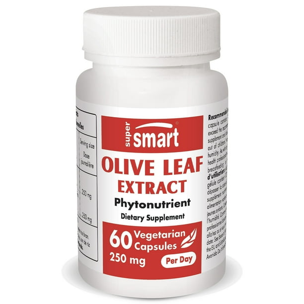 Supersmart Olive Leaf Extract 250 mg per Day (32 Oleuropein