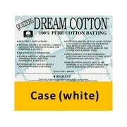 W3D Dream Cotton White Request Batting (Case(8), Double 93 in x 96 in) shipping included*