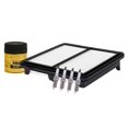 thumbnail image 1 of Kit De Bujías Cobre, Filtro De Aire Y Filtro Para Aceite Sintético 6 PIEZAS Afinación Sin Aceite Compatible con Civic 2012 A 2015 Honda L4 1.5L, 1 of 3